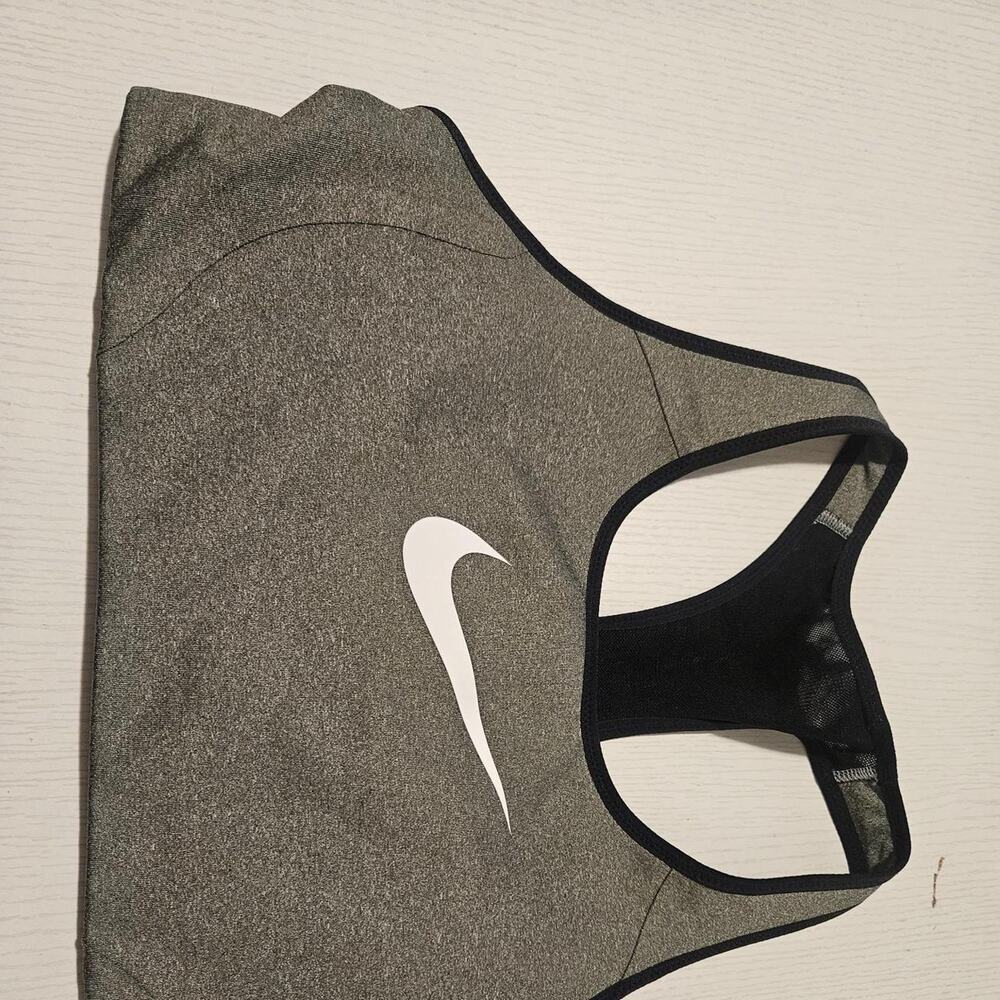 Nike grey sports bra activewear